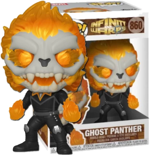 Ghost Panther | 860 | Infiny Warps | Funko POP! Marvel