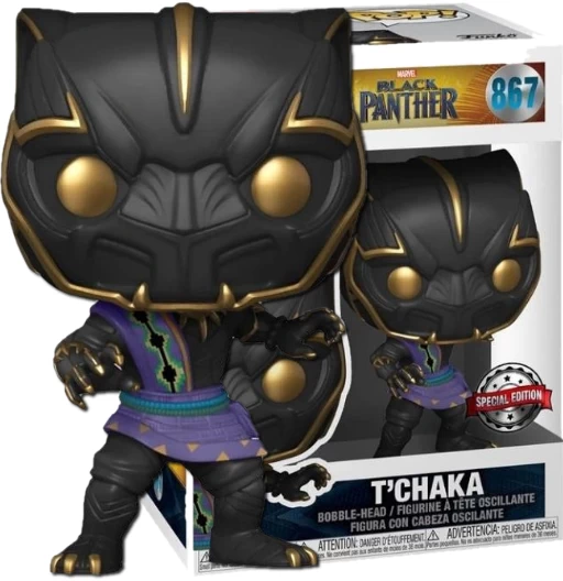 T'Chaka | 867 | Exclusive Funko | (UCM) Black Panther | Funko POP! Marvel