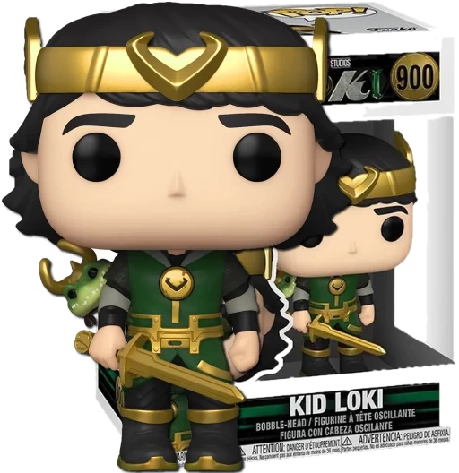 Kid Loki | 900 | Exclusive Funko | Metallic | (UCM) Loki | Funko POP! Marvel