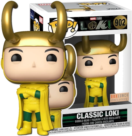 Classic Loki | 902 | Exclusive Box Lunch | (UCM) Loki | Funko POP! Marvel