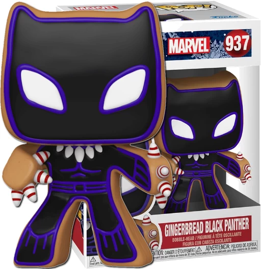 Gingerbread Black Panther | 937 | Marvel Universe | Funko POP! Marvel