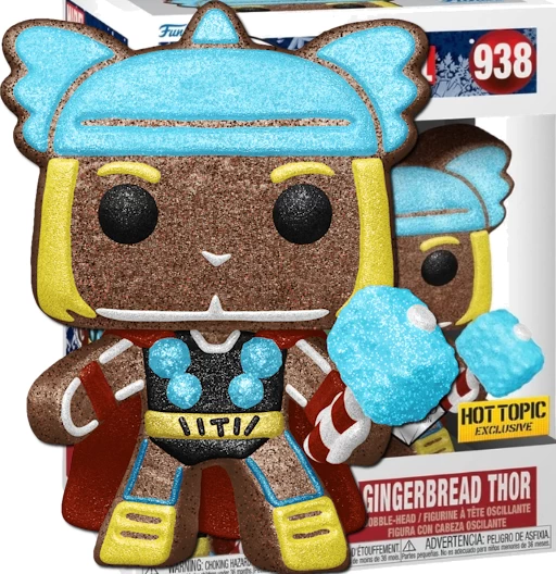 Gingerbread Thor | 938 | Exclusive Hot Topic | Marvel Universe | Funko POP! Marvel
