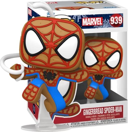 Gingerbread Spider-Man | 939 | Marvel Universe | Funko POP! Marvel