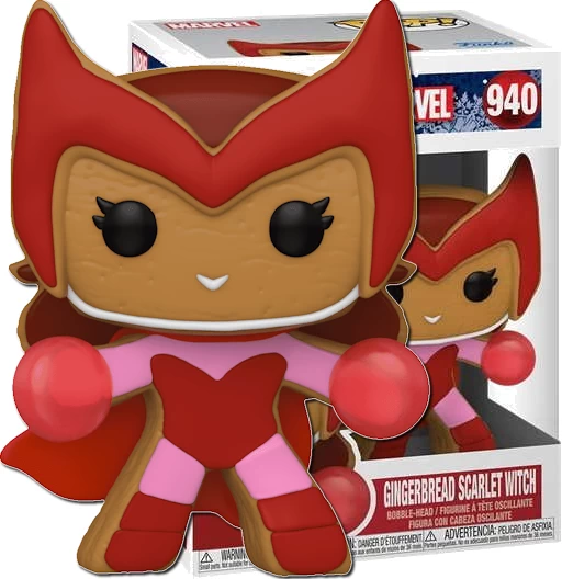 Gingerbread Scarlet Witch | 940 | Marvel Universe | Funko POP! Marvel