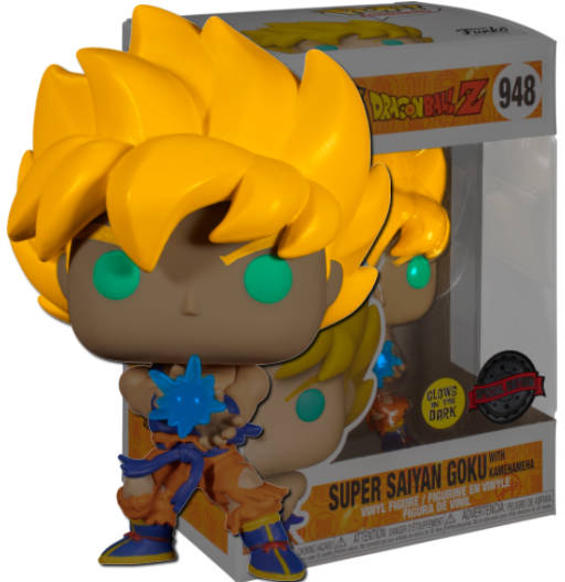 Super Saiyan Goku Kamehameha Wave GITD | 948 | Exclusive FYE | DBZ | Funko PoP Animation