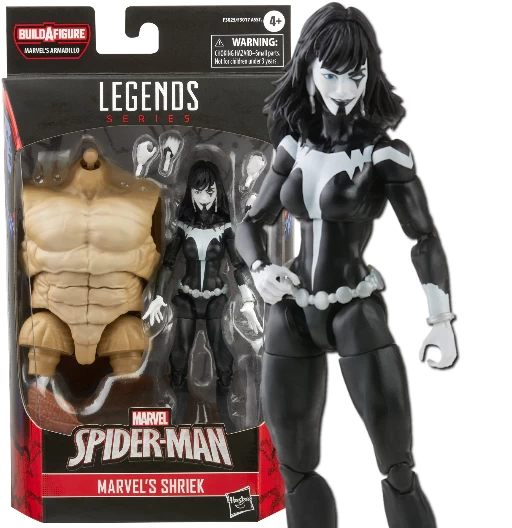Marvel's Shriek | BAF Armadillo | Spider-Man | Hasbro 2021 | Marvel Legends