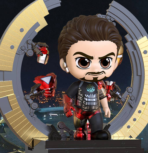 Iron Man Mark VI With Suit-Up Gantry | COSB 869 | Backdrop | (UCM) The Avengers | Figura Cosbaby (s)