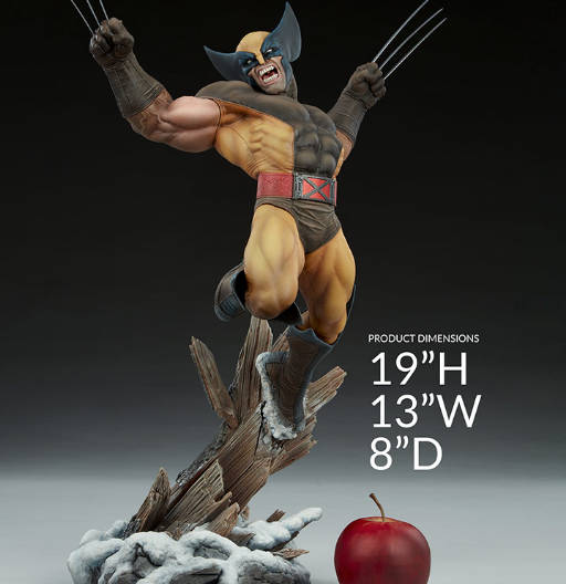 Wolverine | Icy Tundra | Premium format | 52 cm | Sideshow de Marvel