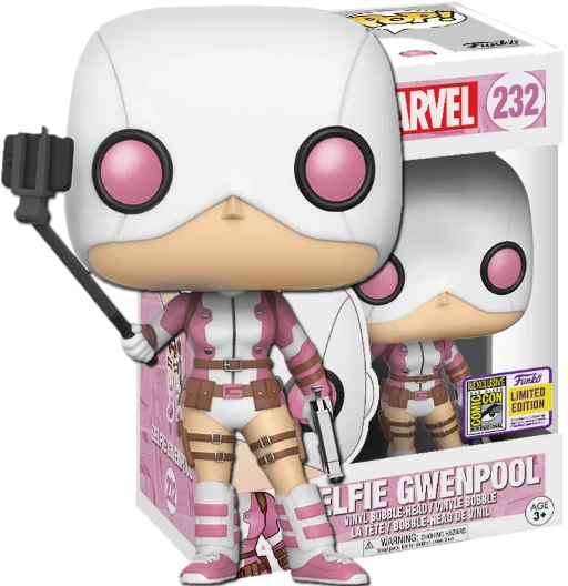 Selfie Gwenpool | 232 | Exclusive Summer Convention 2017 | Marvel Universe | Funko POP! Marvel