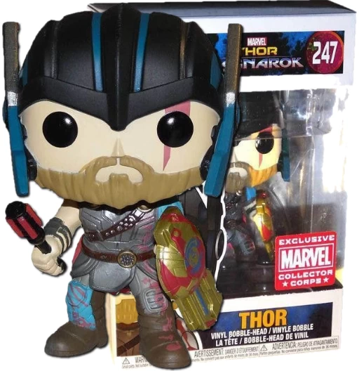 Thor | 247 | Exclusive Collector Corps | (UCM) Thor: Ragnarok | Funko POP! Marvel