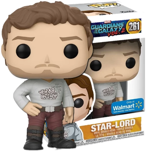 Star-Lord | 261 | Exclusive Walmart | (UCM) Guardians of the Galaxy Vol.2 | Funko POP! Marvel