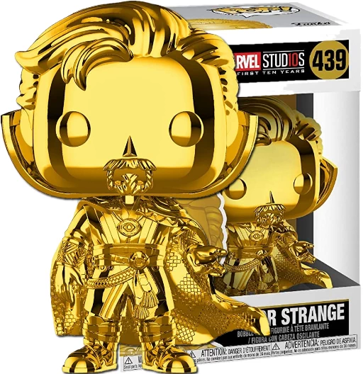 Doctor Strange | 439 | Gold Chrome | (UCM) Marvel Studios: The First Ten Years | Funko POP! Marvel