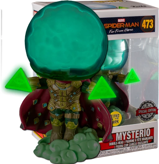 Mysterio | 473 | Exclusive Walmart | GITD | (UCM) Spider-Man: Far From Home | Funko POP! Marvel