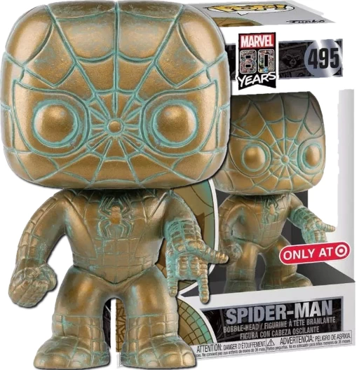 Spider-Man | 495 | Exclusive Target | Marvel 80 Years | Funko POP! Marvel