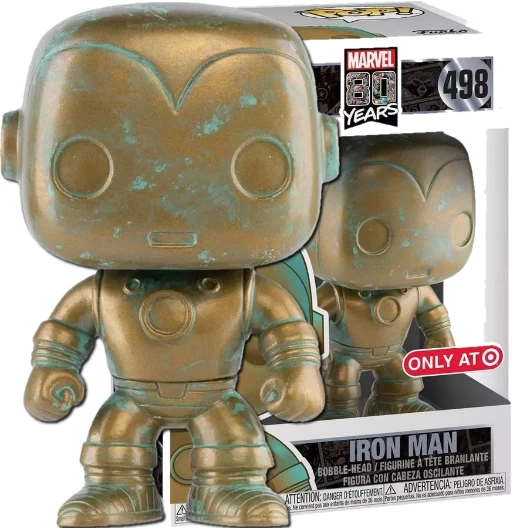 Iron Man | 498 | Exclusive Target | Marvel 80 Years | Funko POP! Marvel