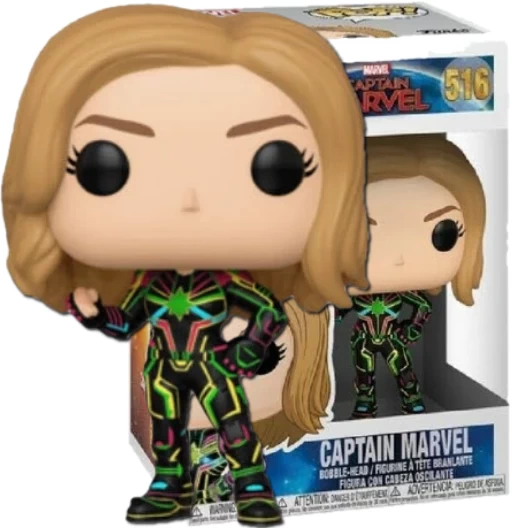 Captain Marvel | 516 | (UCM) Captain Marvel | Funko POP! Marvel