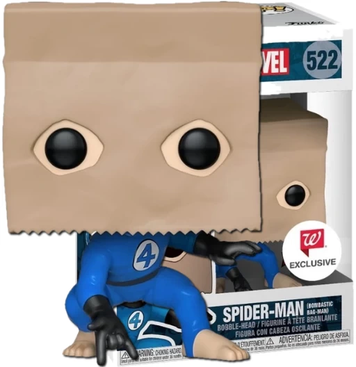 Spider-Man (Bombastic Bag-Man) | 522 | Exclusive Walgreens | Marvel Universe | Funko POP! Marvel