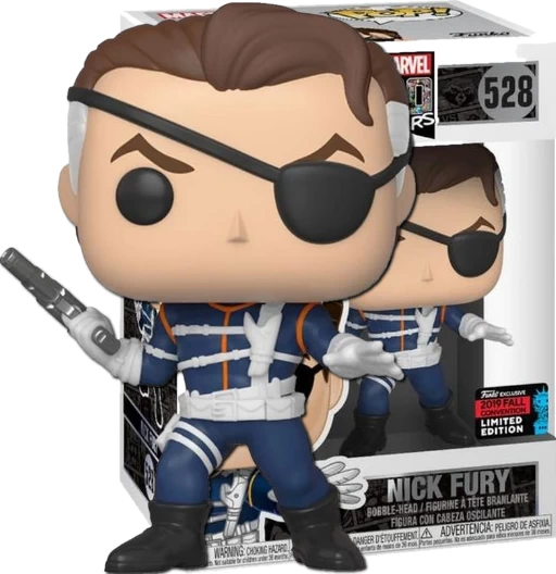 Nick Fury | 528 | Exclusive Fall Convention 2019 | Marvel 80 Years | Funko POP! Marvel