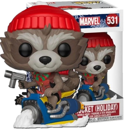 Rocket (Holiday) | 531 | Marvel Universe | Funko POP! Marvel