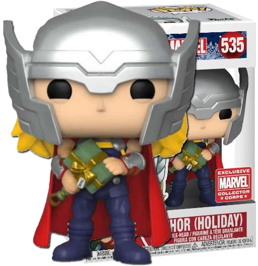 Thor (Holiday) | 535 | Exclusive Collector Corps | Marvel Universe | Funko POP! Marvel