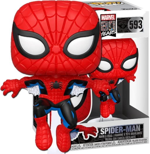 Spider-Man | 593 | Marvel 80 Years | Funko POP! Marvel