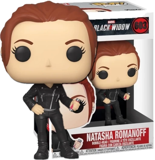 Natasha Romanoff | 603 | UCM) Black Widow | Funko POP! Marvel