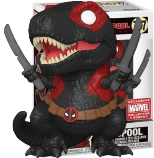 Dinopool | 777 | Exclusive Collector Corps | Deadpool | Funko POP! Marvel