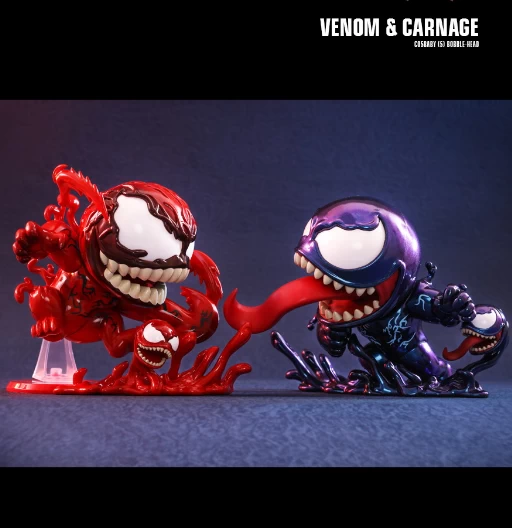 Venom & Carnage | COSB 897 | Magnetic Function | (Película) Venom Let there be Carnage | Figura Cosbaby (s)