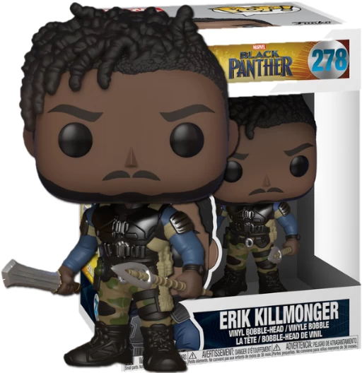Erik Killmonger | 278 | (UCM) Black Panther | Funko POP! Marvel