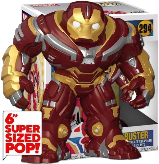 Hulkbuster | 294 | Super Size 6" | (UCM) Avengers: Infinity War | Funko POP! Marvel