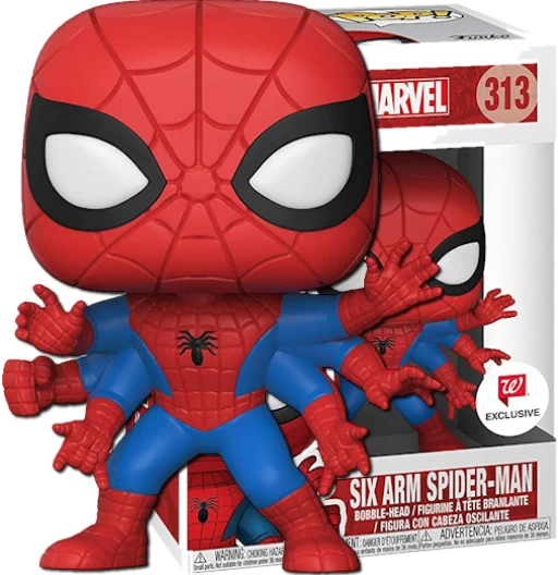Six Arm Spider-Man | 313 | Exclusive Walgreens | Marvel Universe | Funko POP! Marvel