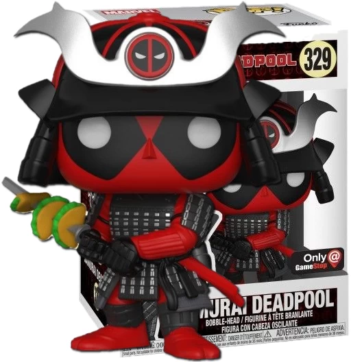 Samurai Deadpool | 329 | Exclusive Gamestop | Deadpool | Funko POP! Marvel