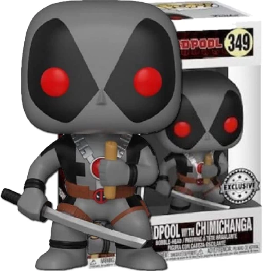 Deapool with Chimichanga | 349 | Exclusive Eleven | Deadpool | Funko POP! Marvel