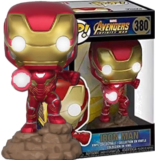 Iron Man | 380 | Exclusive Walgreens | Lights Up | (UCM) Avengers: Infinity War | Funko POP! Marvel