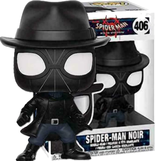 Spider-Man Noir | 406 | (UCM) Spider-Man: Into the Spider-Verse (Sony) | Funko POP! Marvel