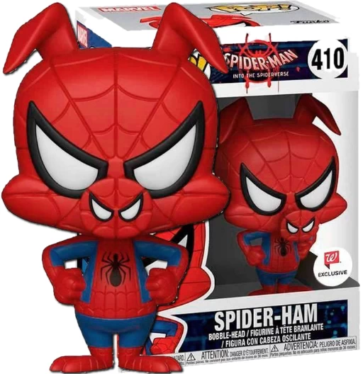 Spider-Ham | 410 | Exclusive Walgreens | (UCM) Spider-Man: Into the Spider-Verse (Sony) | Funko POP! Marvel