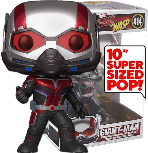 Giant-Man | 414 | Exclusive Amazon | Super Size 10" | (UCM) Ant-Man and the Wasp | Funko POP! Marvel