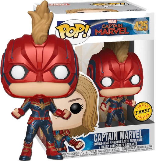 Captain Marvel | 425 | Chase | (UCM) Captain Marvel | Funko POP! Marvel