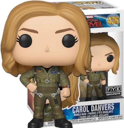 Carol Danvers | 436 | Exclusive FYE | (UCM) Captain Marvel | Funko POP! Marvel