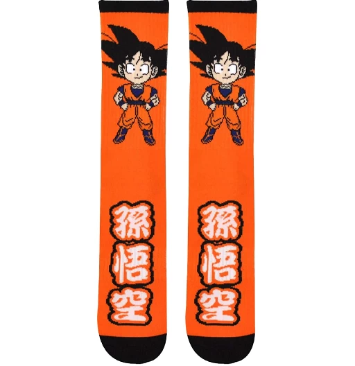 Chibi Goku | Calcetines Cortos | Deportivo | Calcetines y Medias de Dragon Ball