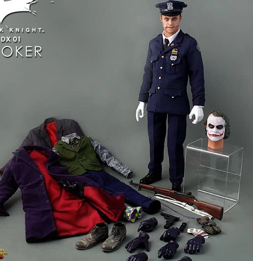The Joker, Police Officer | DX 01 | Batman, The Dark Knight | Hot Toys Marvel