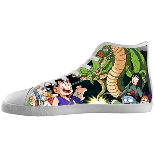 Dragon Ball Classic | Zapatillas de Lona | Talle Alto | Unisex | Zapatos y Calzado de Dragon Ball