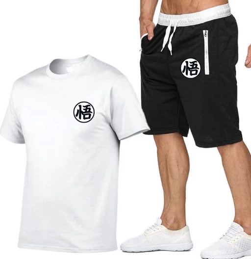 Kanji Goku | Cortos | Deporte | Hombre | Conjunto de Verano de Dragon Ball
