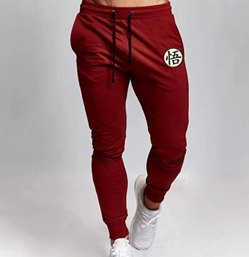 Kanji Goku | Hombre | Largos | Chándal | Deporte | Pantalones de Dragon Ball