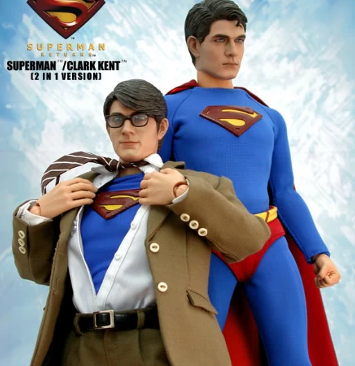 Superman / Clark Kent (2 in 1 Version) | MMS 50 | Superman Returns | Hot Toys Marvel