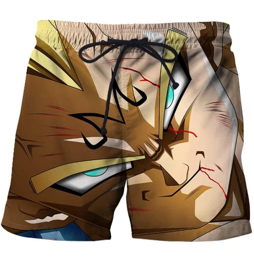 Majin Vegeta | Calzonas | Pantalón Corto | Hombre | Bañadores de Dragon Ball