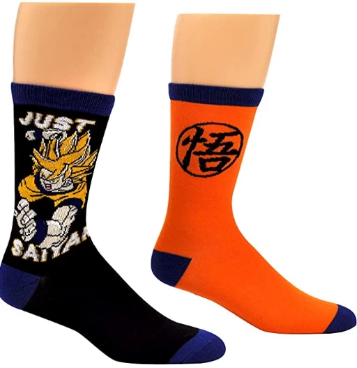 Super Saiyan Goku | Calcetines Cortos | Deportivo | Calcetines y Medias de Dragon Ball