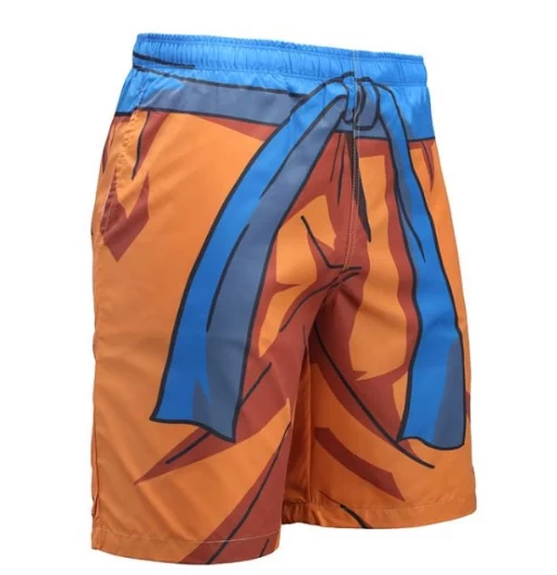 Uniforme de Goku | Hombre | Cortos | Deporte | Pantalones de Dragon Ball