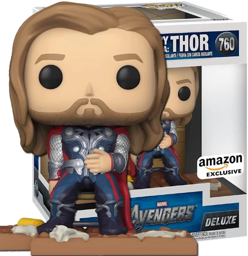 Thor | 760 | Exclusive Amazon | Deluxe | Victory Shawarma | (UCM) The Avengers | Funko POP! Marvel