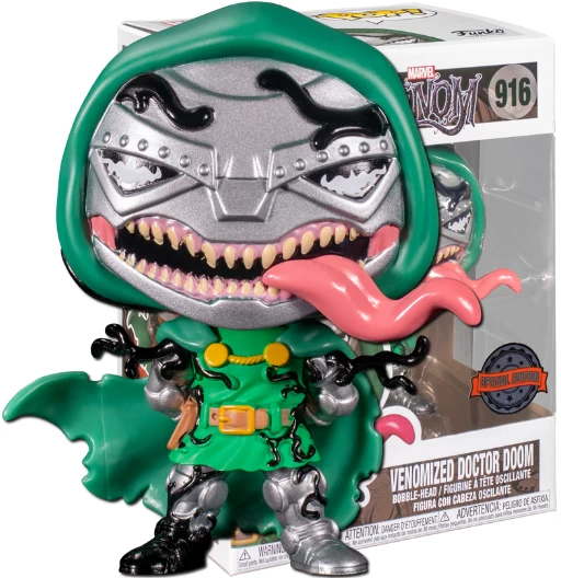 Venomized Doctor Doom | 916 | Exclusive FYE | Venom | Funko POP! Marvel